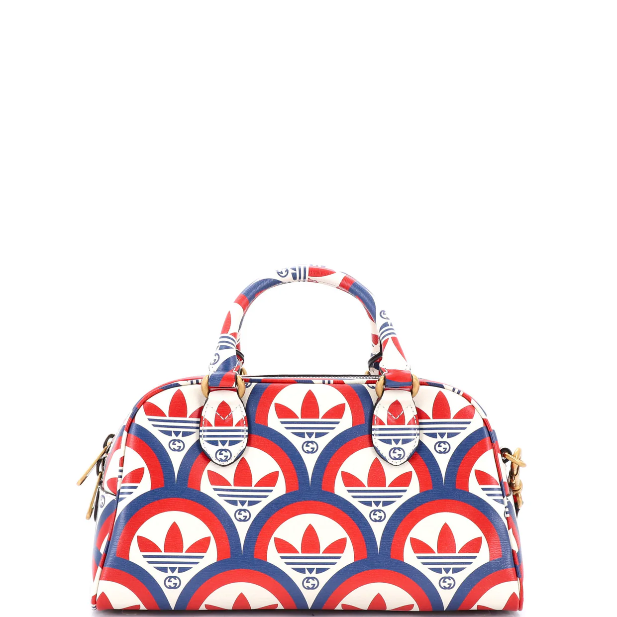 x adidas Duffle Bag Printed Leather Mini - Deep Luxury