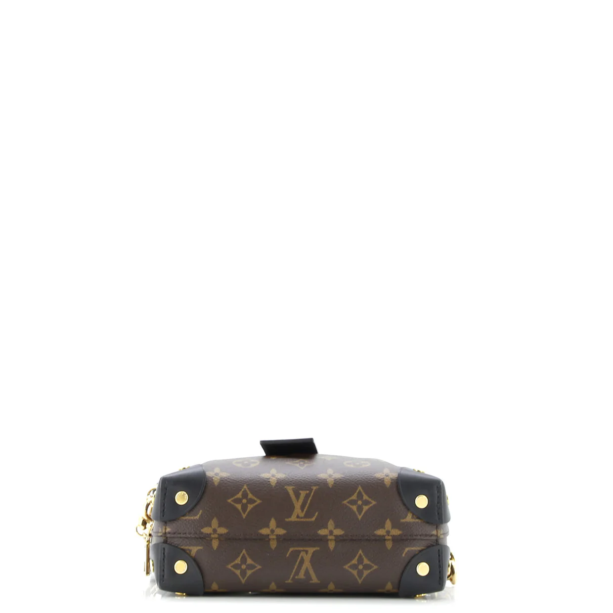 Petite Malle Souple Handbag Monogram Canvas - Deep Luxury