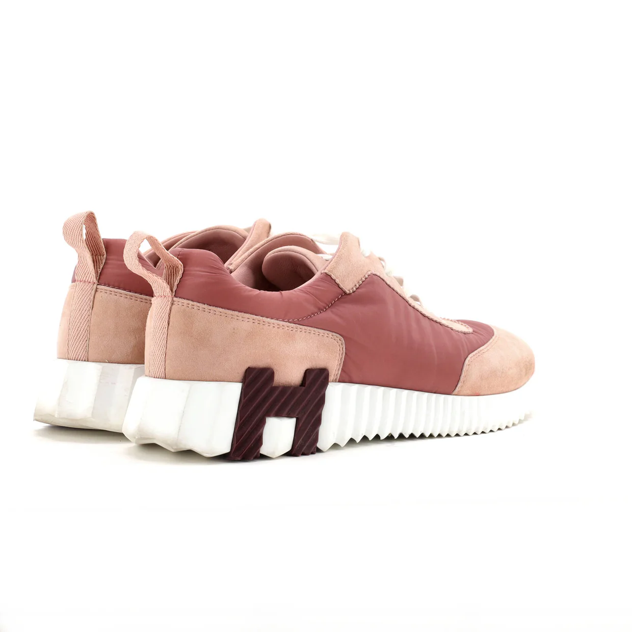 Women's Bouncing Sneakers Fabric and Suede - Deep Luxury