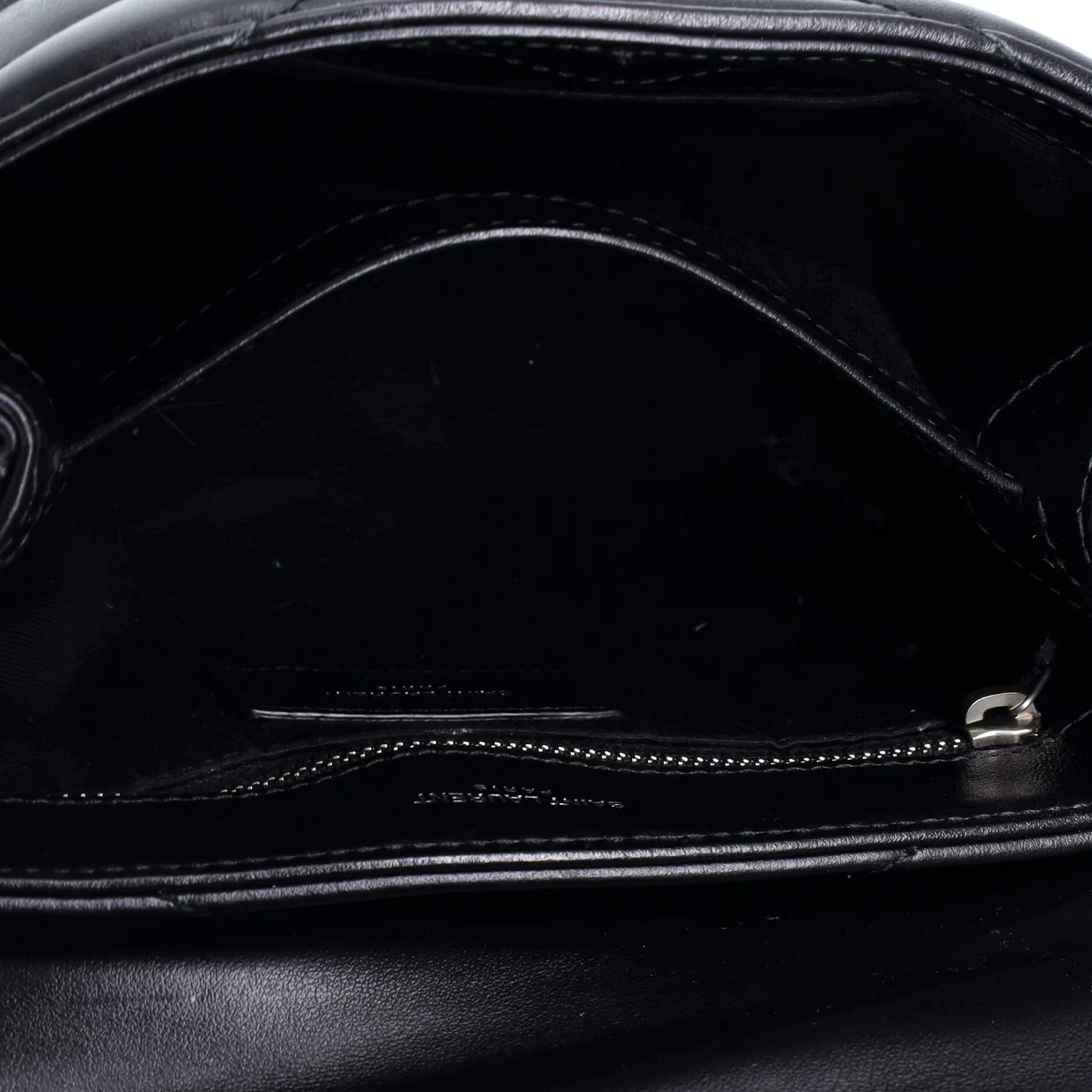 Loulou Shoulder Bag Matelasse Chevron Leather Toy - Deep Luxury