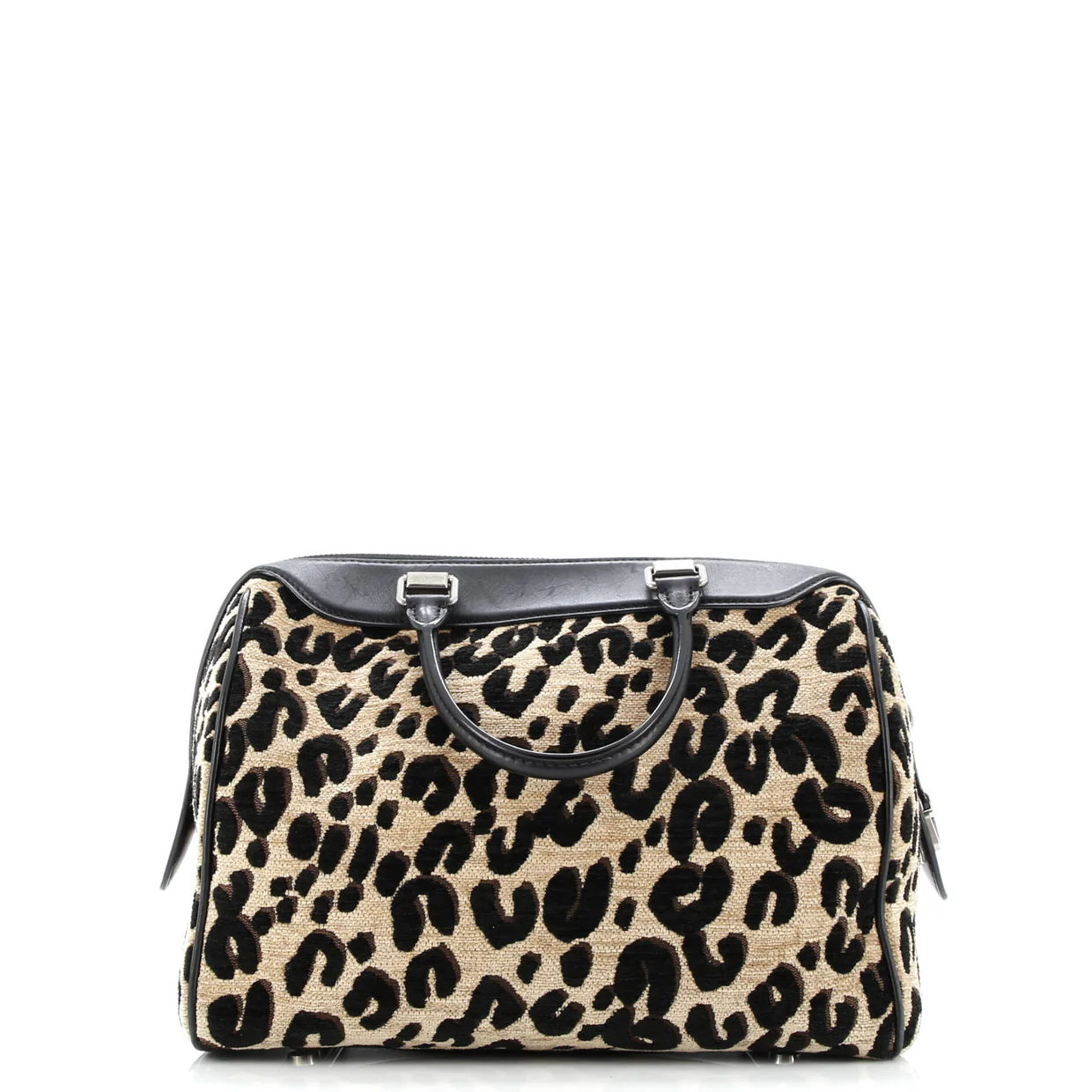 Speedy Handbag Limited Edition Stephen Sprouse Leopard Chenille - Deep Luxury