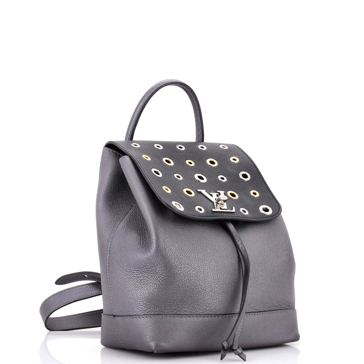 Lockme Backpack Eyelet Leather - Deep Luxury