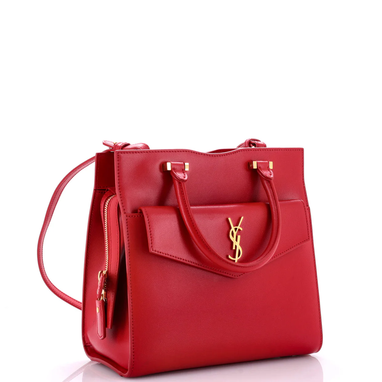 Uptown Tote Leather Small - Deep Luxury