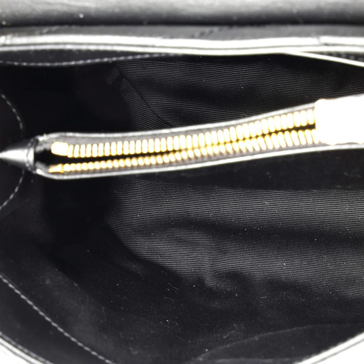 Loulou Shoulder Bag Matelasse Chevron Leather Small - Deep Luxury