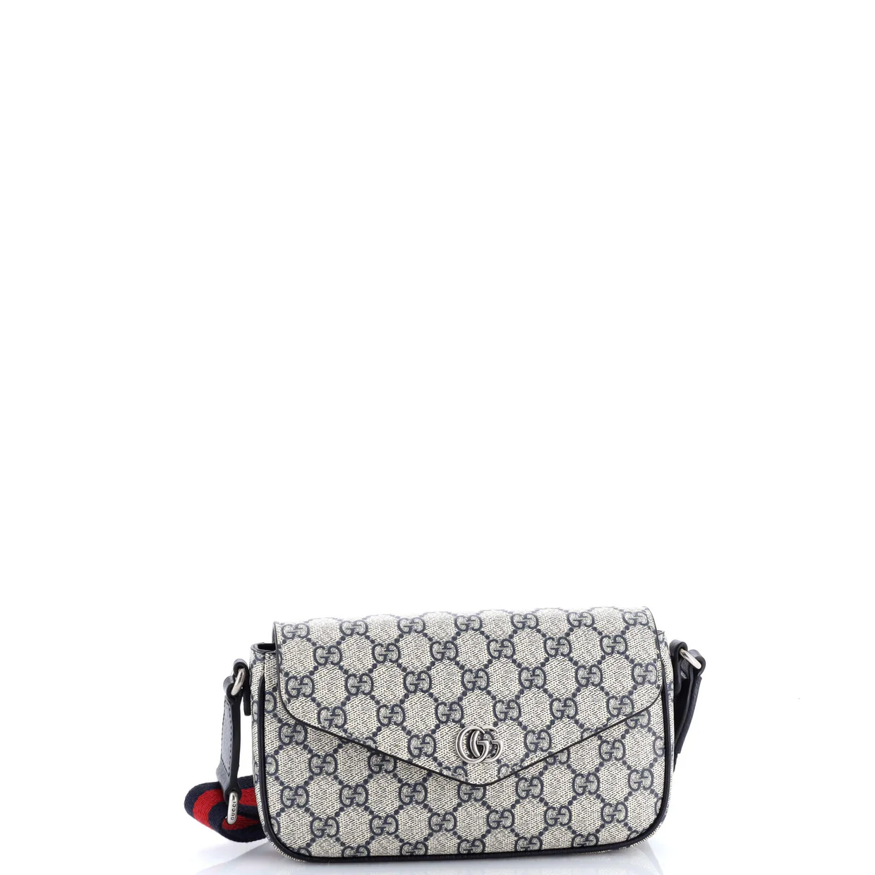 Ophidia Envelope Flap Shoulder Bag GG Coated Canvas Mini - Deep Luxury