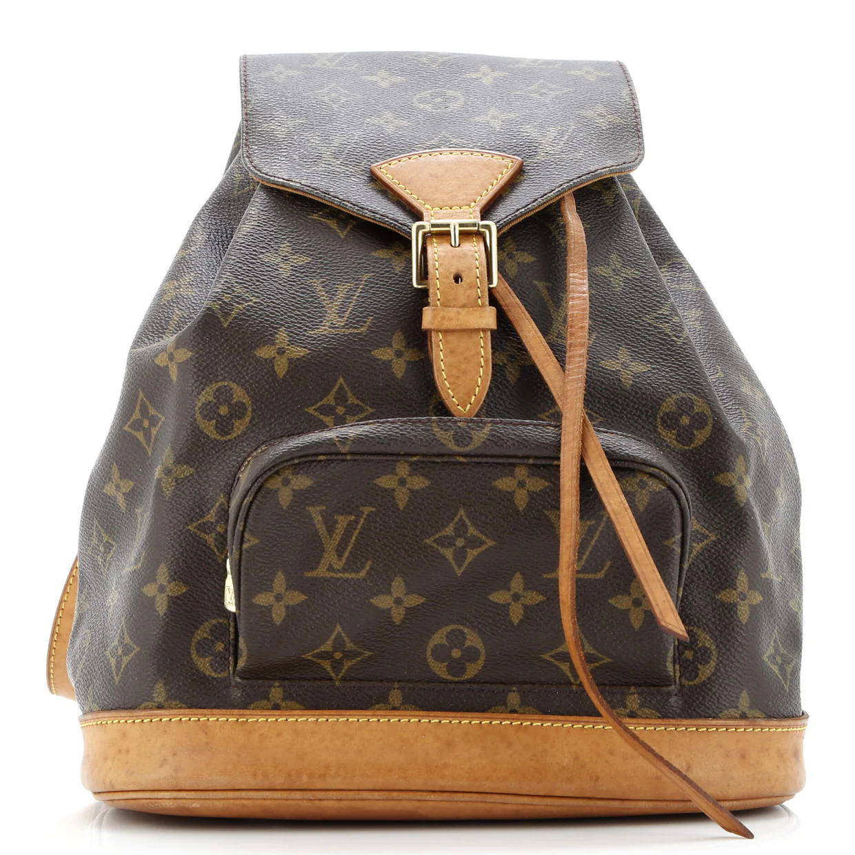 Vintage Montsouris Backpack Monogram Canvas MM - Deep Luxury