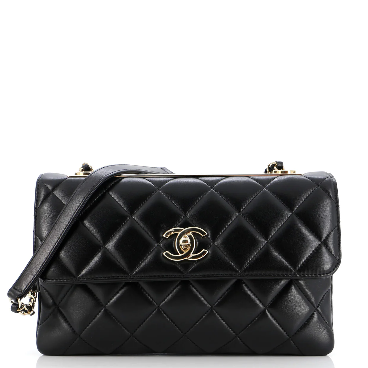 Trendy CC Flap Bag Quilted Lambskin Medium - Deep Luxury