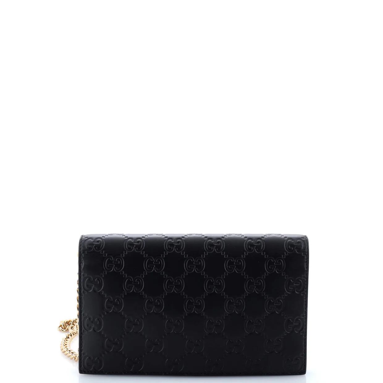 Icon Wallet on Chain Guccissima Leather - Deep Luxury