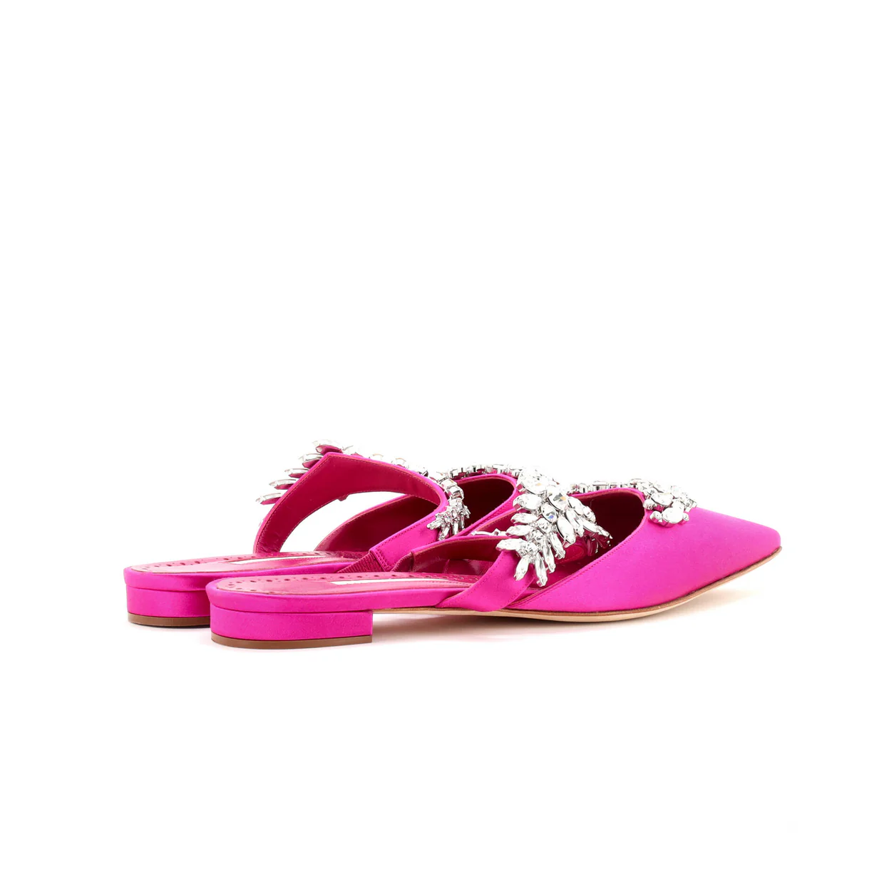 Women's Lurum Flat Mules Satin - Deep Luxury