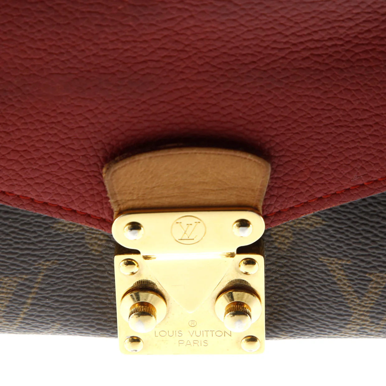 Pallas Wallet Monogram Canvas and Calfskin - Deep Luxury