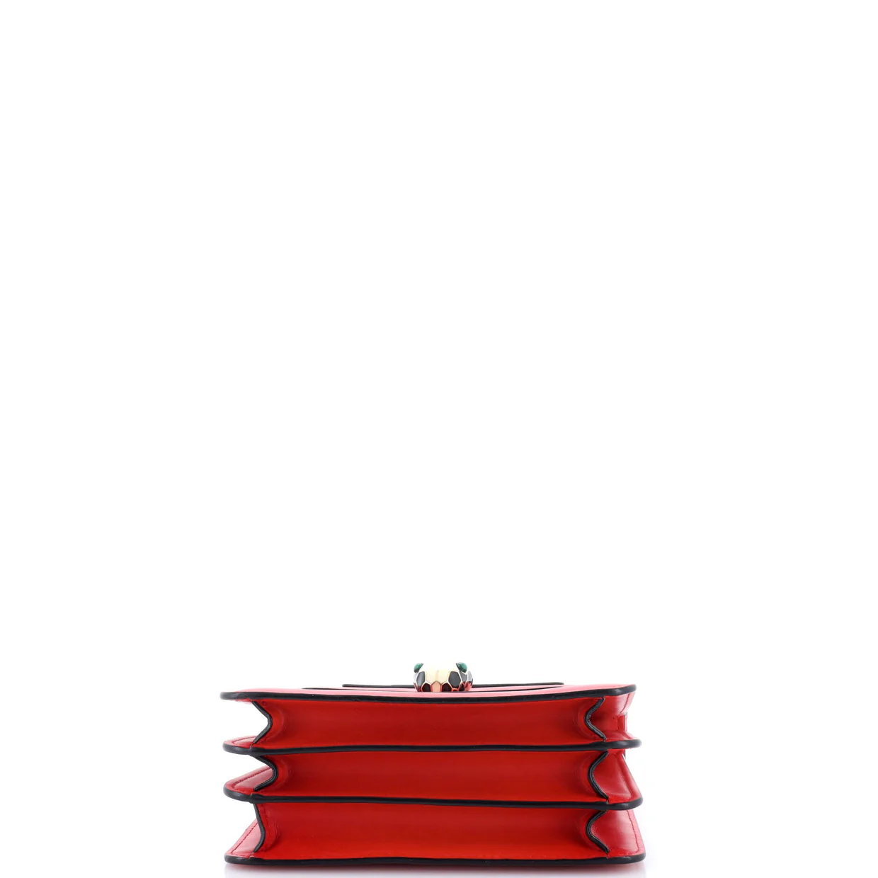 Serpenti Forever Top Handle Bag Leather Small - Deep Luxury