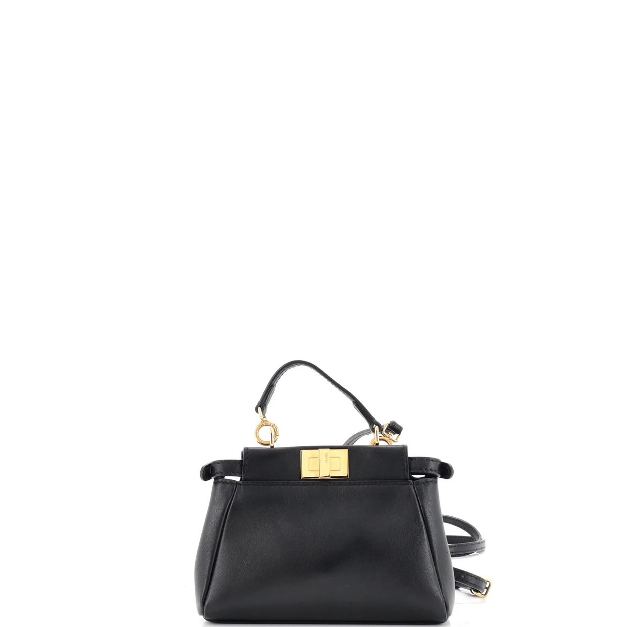 Peekaboo Bag Leather Micro - Deep Luxury