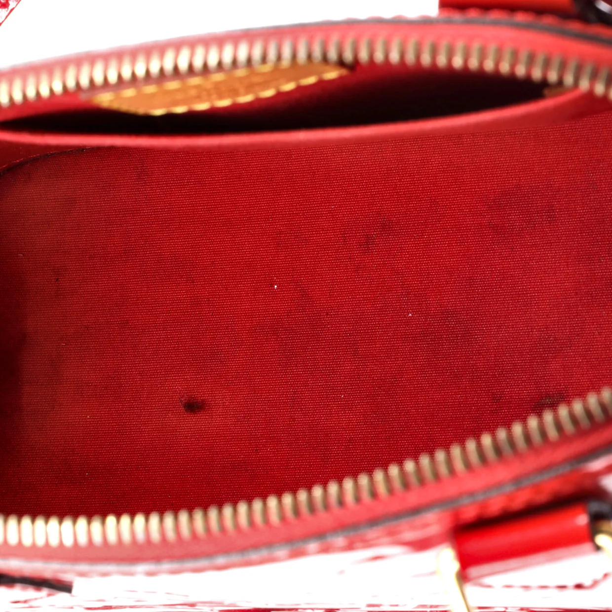 Alma Handbag Monogram Vernis BB - Deep Luxury