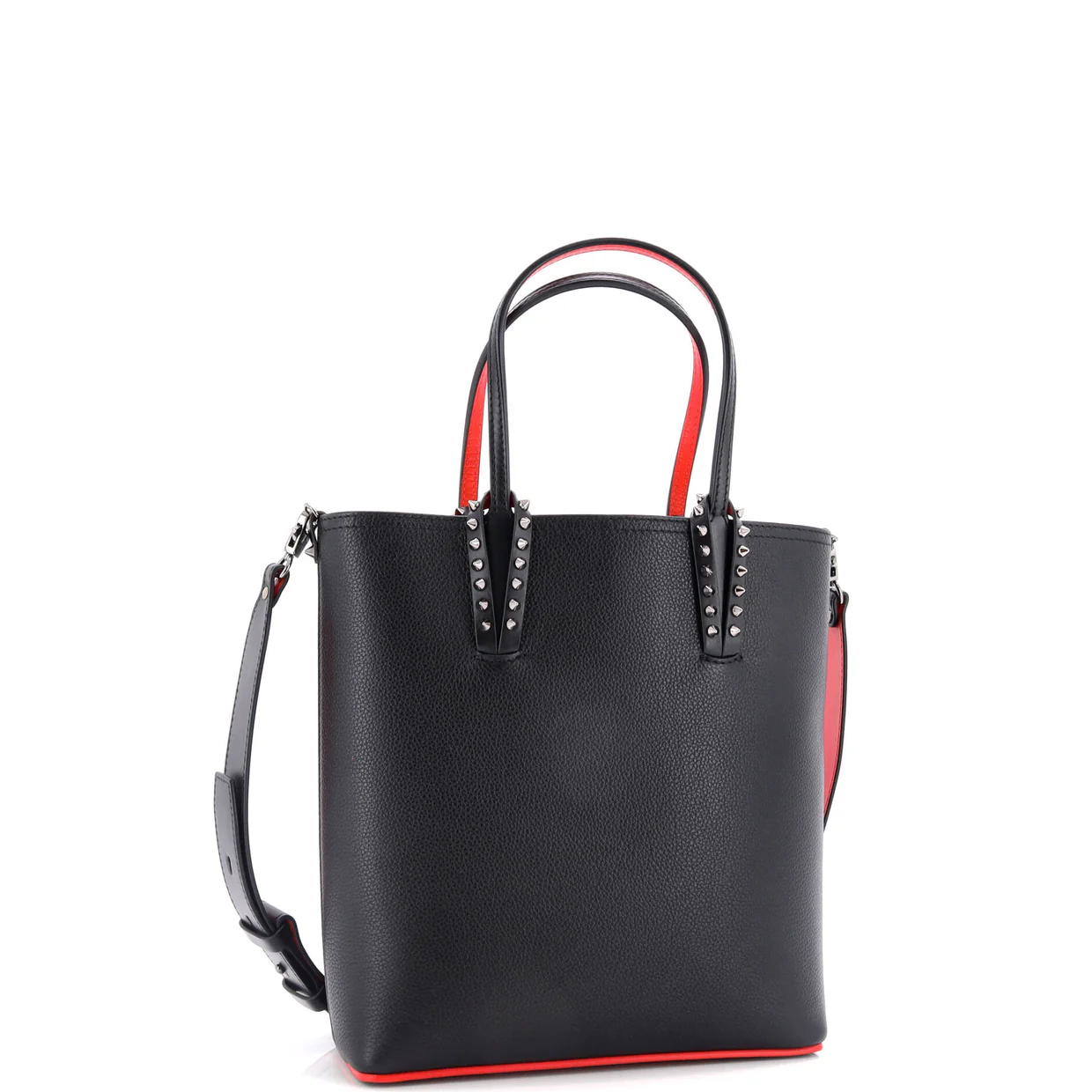 Cabata North South Tote Leather - Deep Luxury