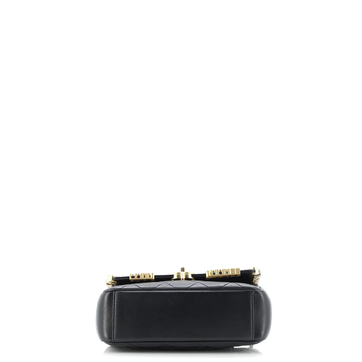 Paris Monaco Flap Bag Quilted Lambskin Mini - Deep Luxury