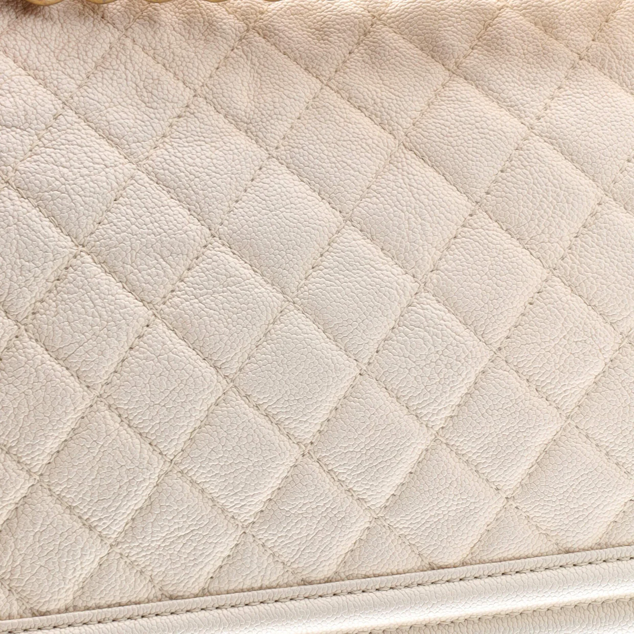 Boy Flap Bag Quilted Caviar Old Medium - Deep Luxury