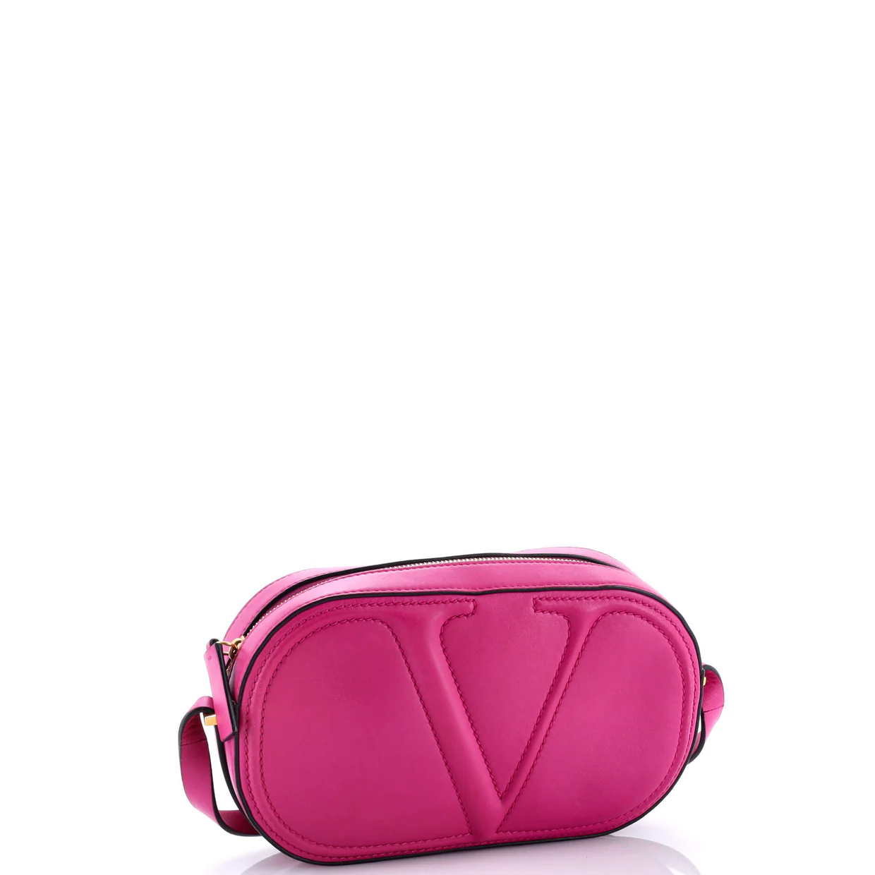 VLogo Walk Crossbody Bag Leather - Deep Luxury