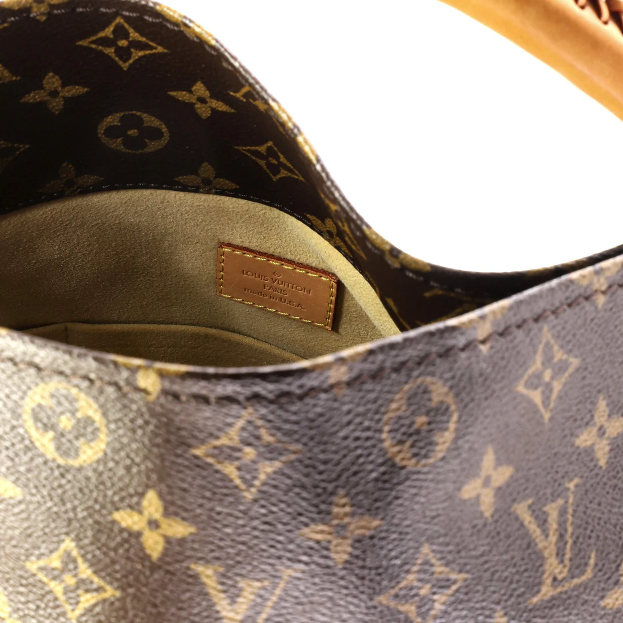 Artsy Handbag Monogram Canvas MM - Deep Luxury