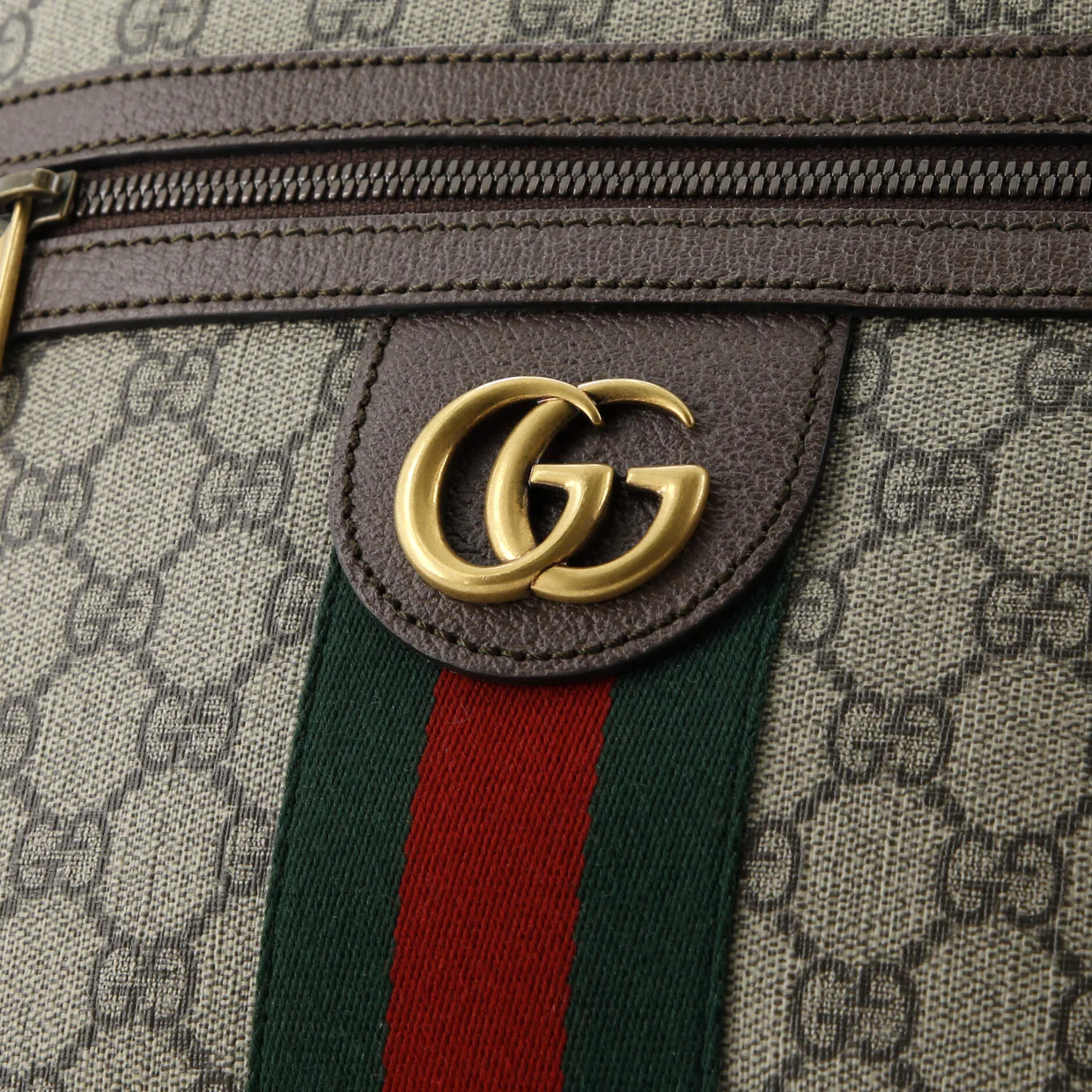 Ophidia Messenger Bag GG Coated Canvas Small - Deep Luxury