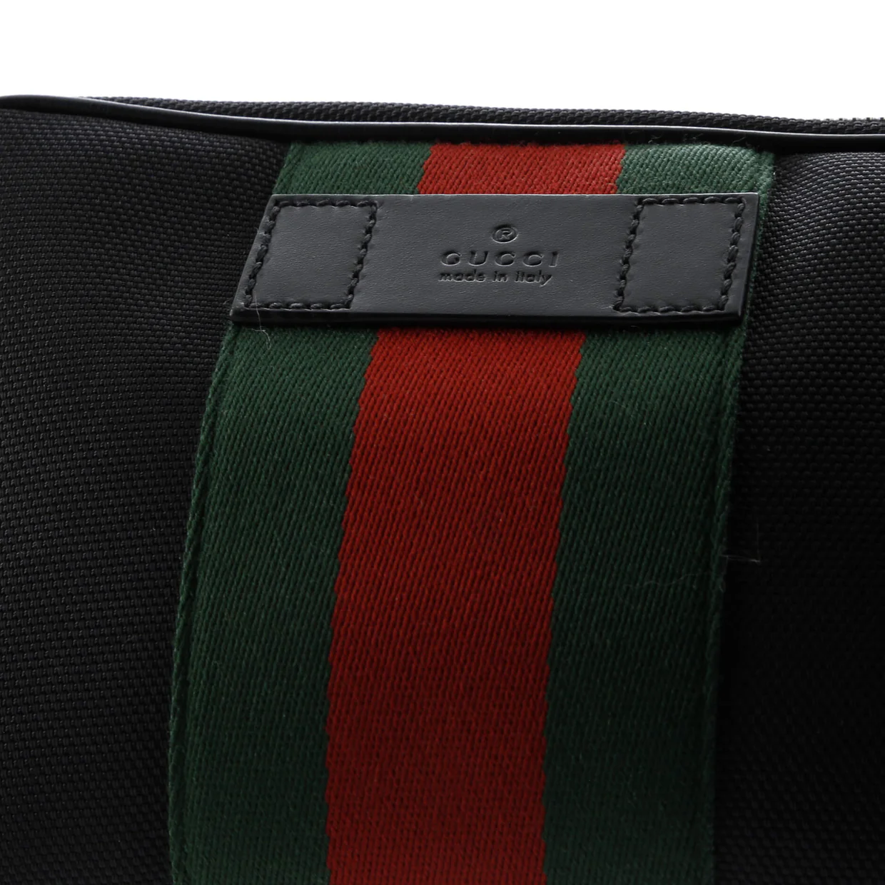 Web Zip Around Waist Bag Techno Canvas - Deep Luxury