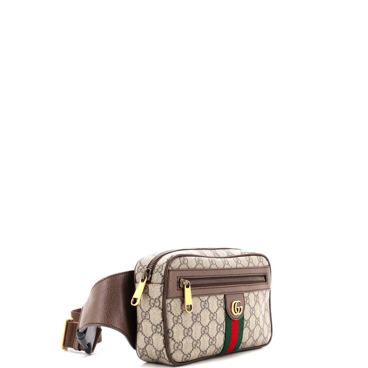 Ophidia Belt Bag GG Coated Canvas Medium - Deep Luxury