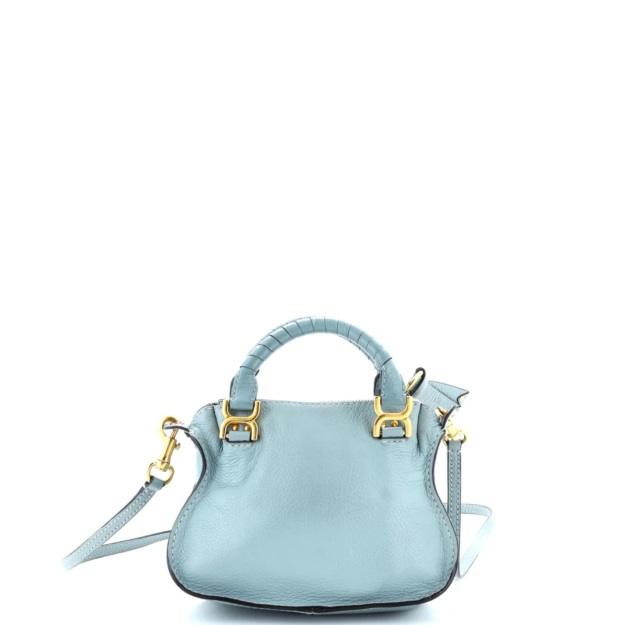 Marcie Satchel Leather Baby - Deep Luxury