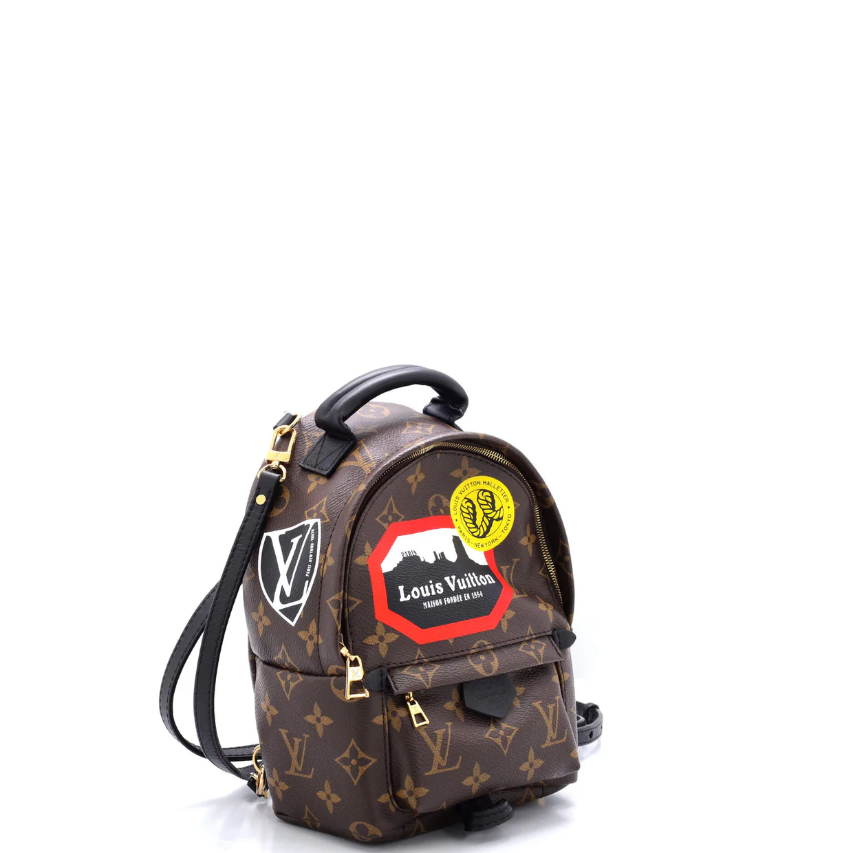 Palm Springs Backpack Limited Edition World Tour Monogram Canvas Mini - Deep Luxury