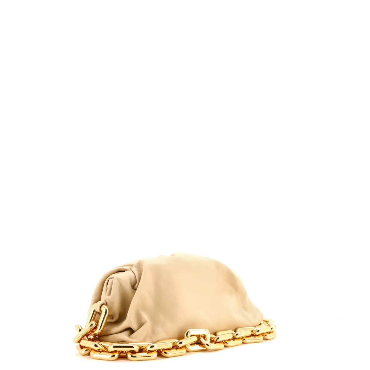 The Chain Pouch Leather - Deep Luxury
