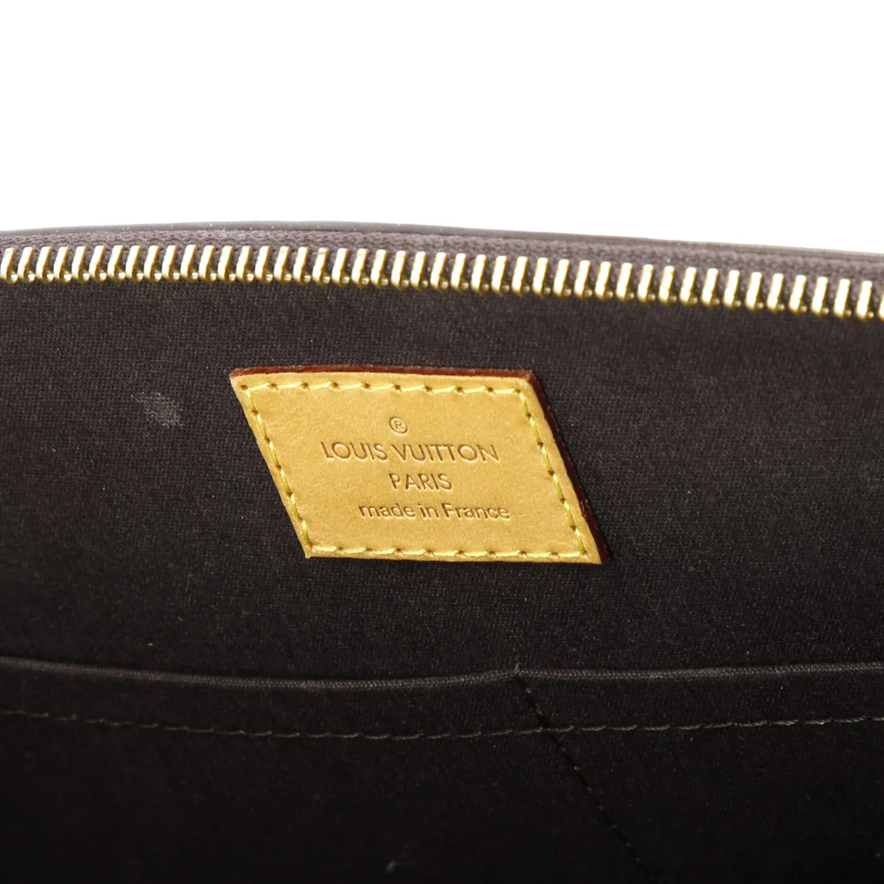 Sherwood Handbag Monogram Vernis GM - Deep Luxury