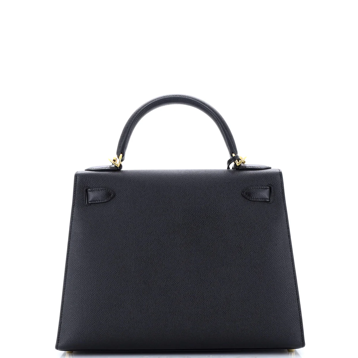 Kelly Handbag Noir Epsom with Gold Hardware 28 - Deep Luxury