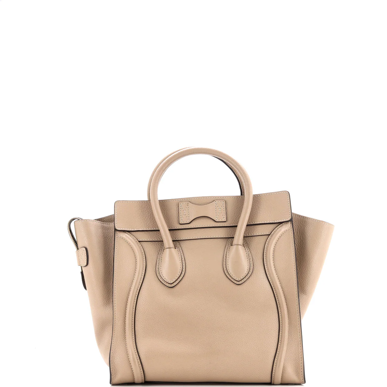 Luggage Bag Grainy Leather Mini - Deep Luxury
