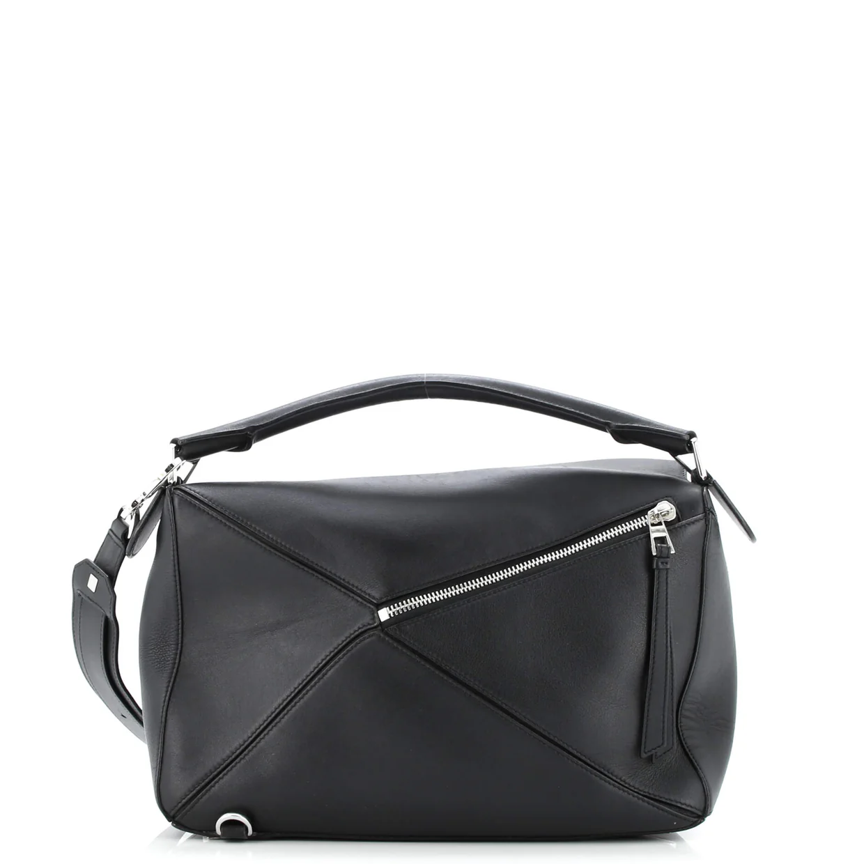 Puzzle Bag Leather Large - Deep Luxury