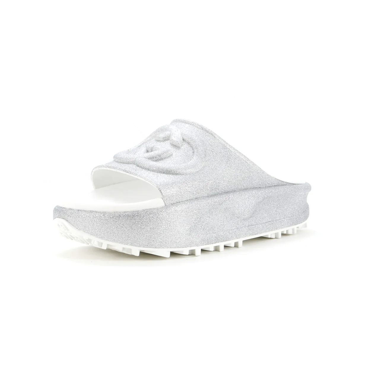 Interlocking G Platform Slide Sandals Rubber - Deep Luxury