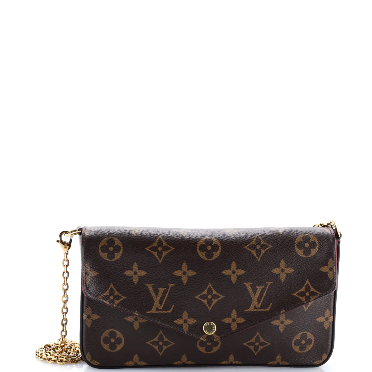 Felicie Pochette Monogram Canvas - Deep Luxury