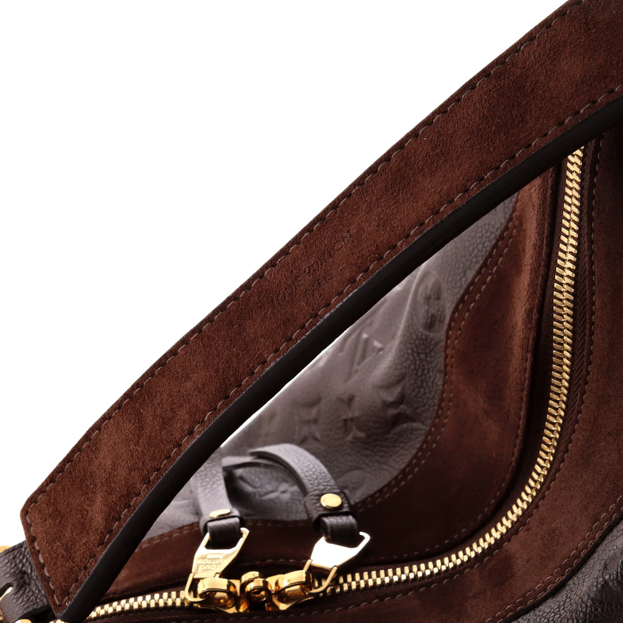 Artsy Handbag Monogram Empreinte Leather MM - Deep Luxury