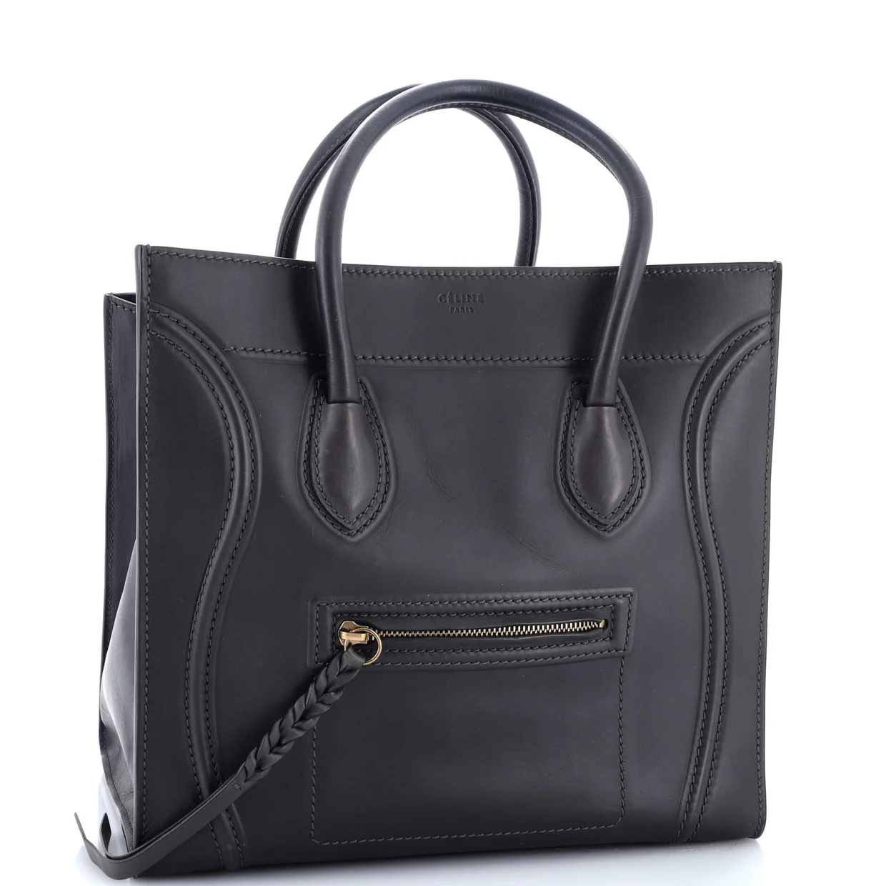 Phantom Bag Smooth Leather Medium - Deep Luxury