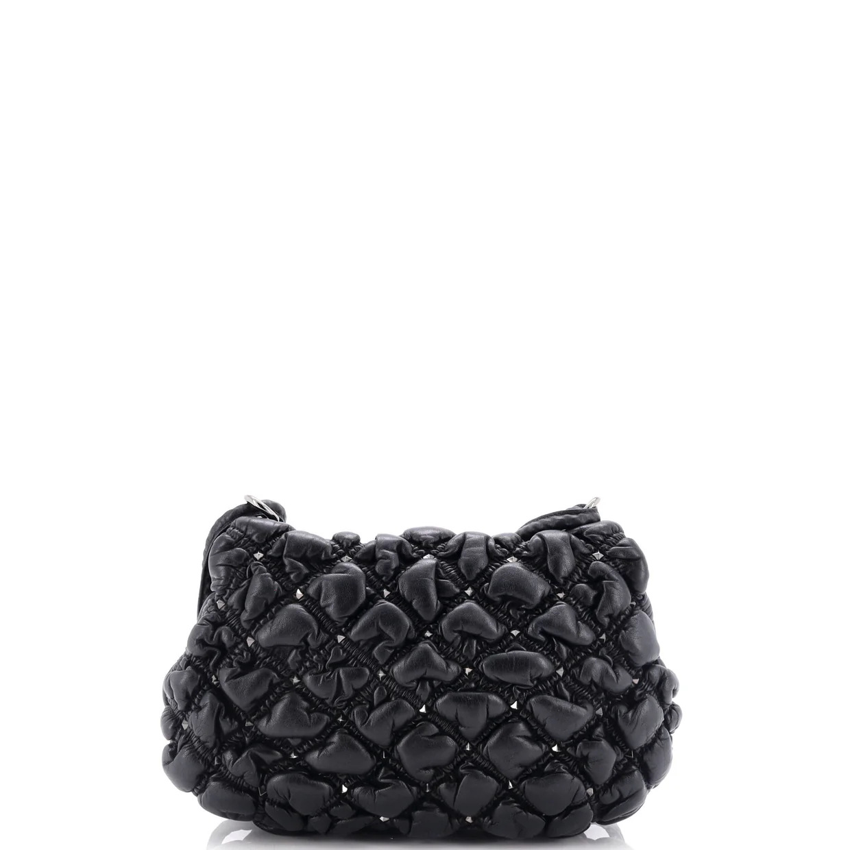 SpikeMe Flap Bag Quilted Leather Medium - Deep Luxury