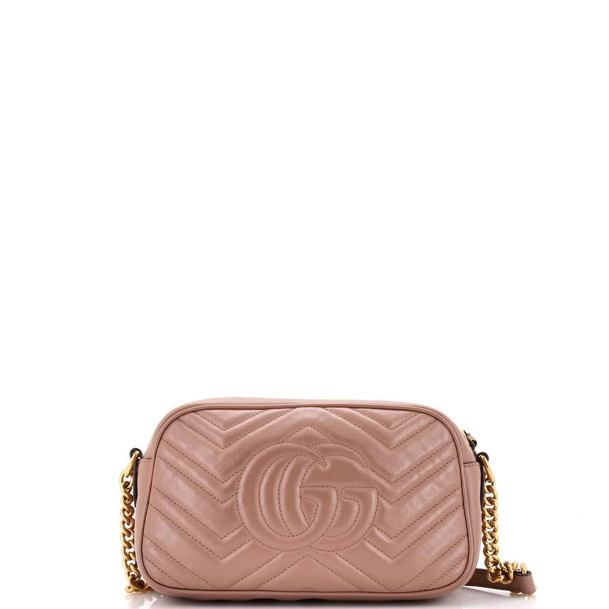 GG Marmont Shoulder Bag Matelasse Leather Small - Deep Luxury