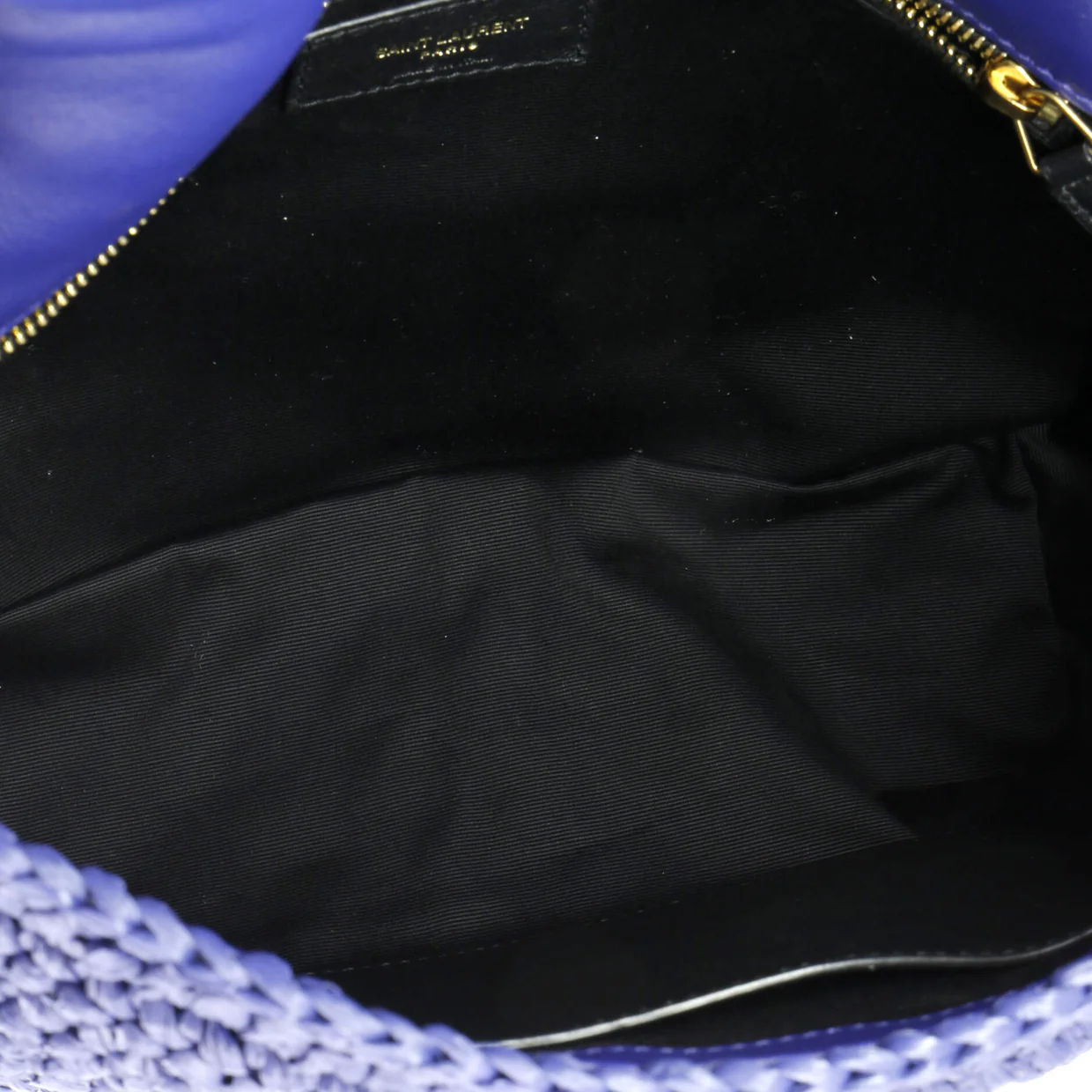 Niki Chain Flap Bag Raffia Medium - Deep Luxury