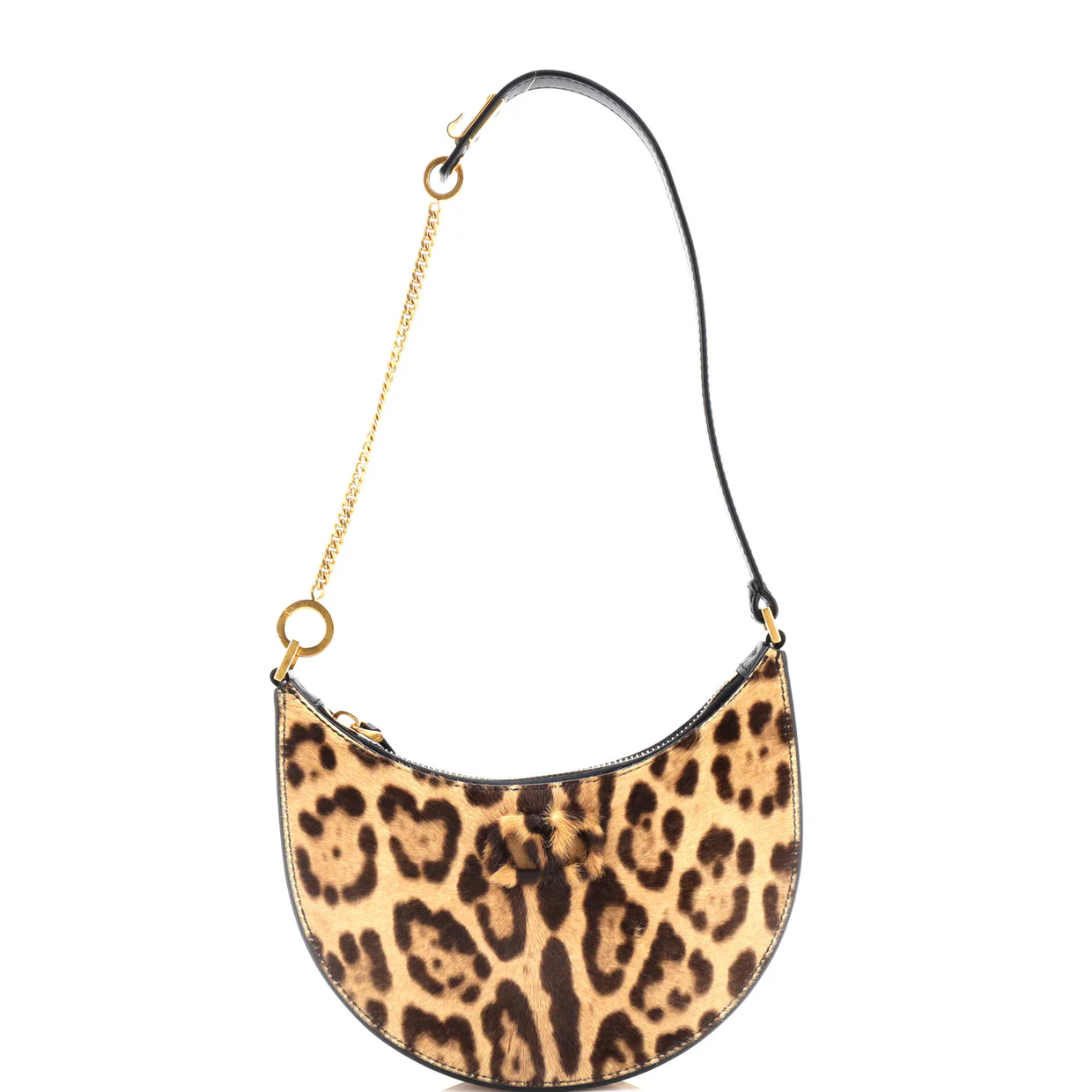 VLogo Hobo Printed Calf Hair Mini - Deep Luxury