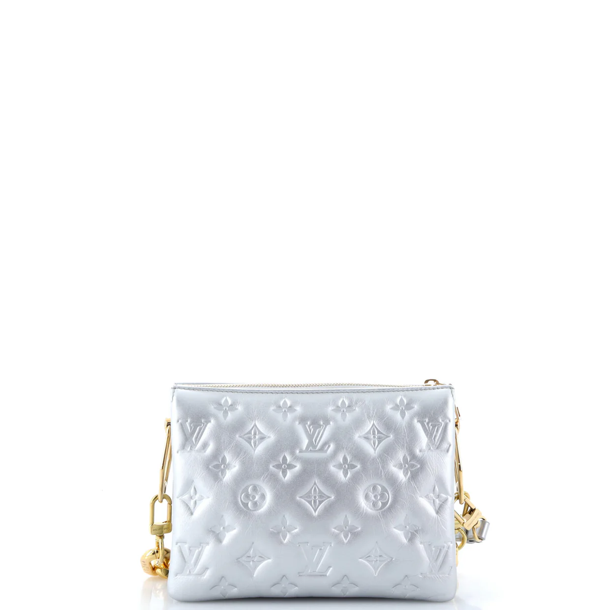 Coussin Bag Monogram Embossed Lambskin BB - Deep Luxury