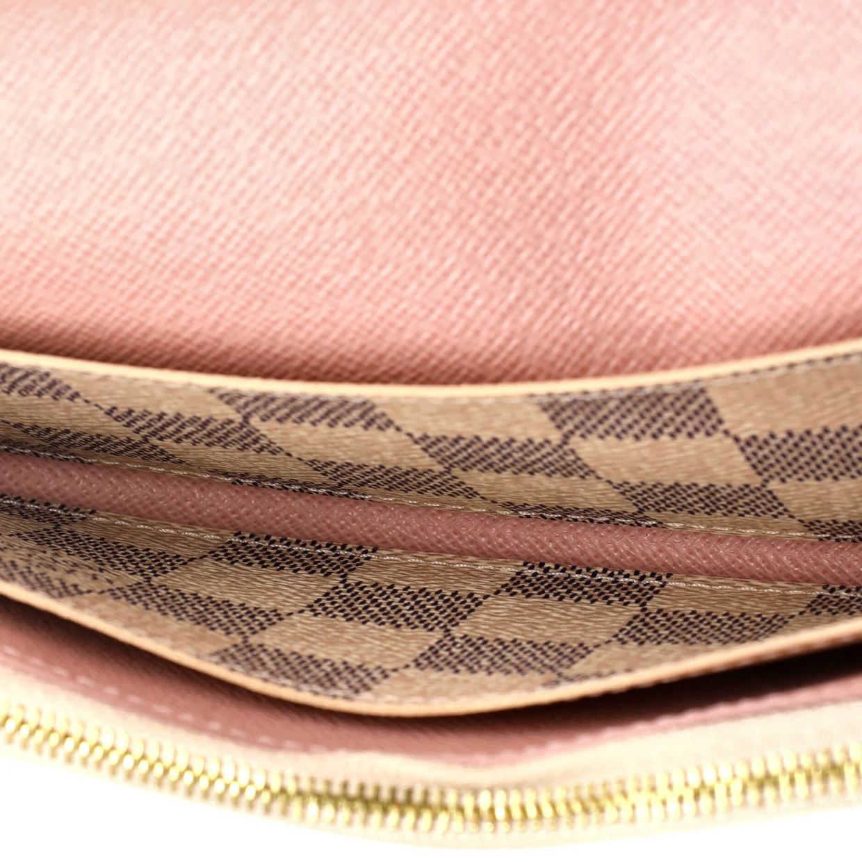 Emilie Wallet Damier - Deep Luxury