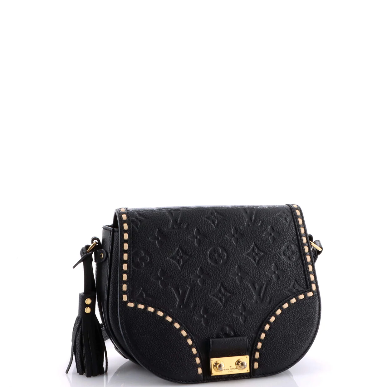 Junot Handbag Monogram Empreinte Leather - Deep Luxury