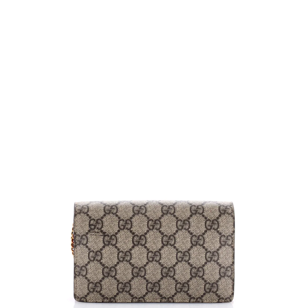 Cherries Wallet on Chain GG Coated Canvas Mini - Deep Luxury