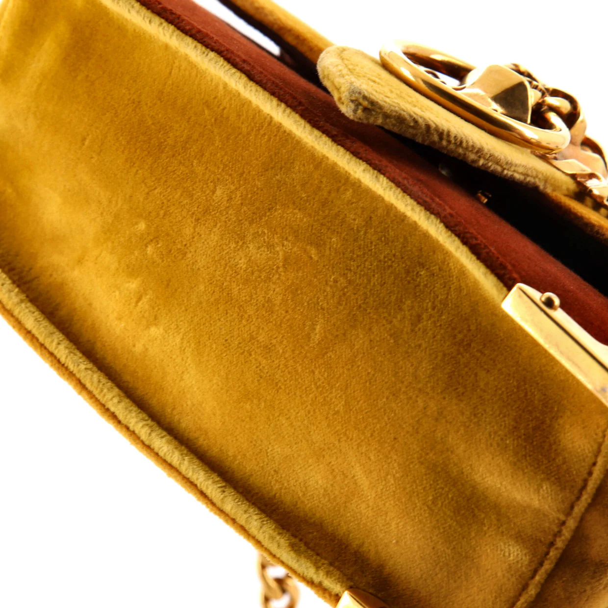 Animalier Cahier Convertible Shoulder Bag Velvet Small - Deep Luxury