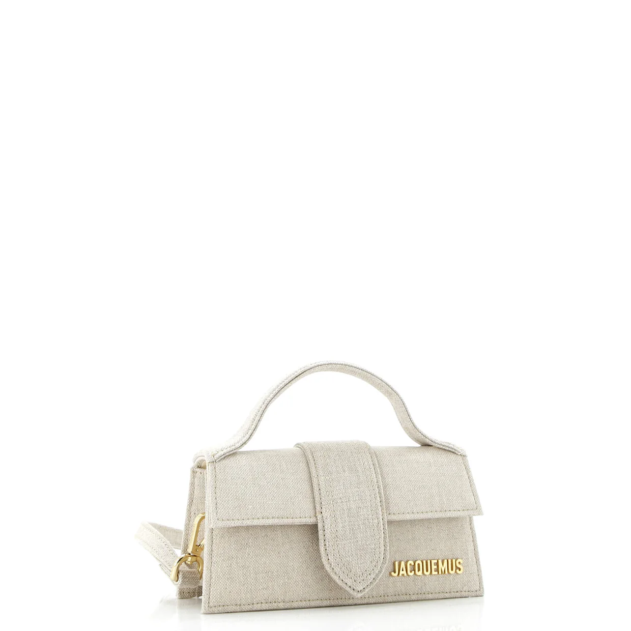 Le Bambino Top Handle Flap Bag Canvas - Deep Luxury