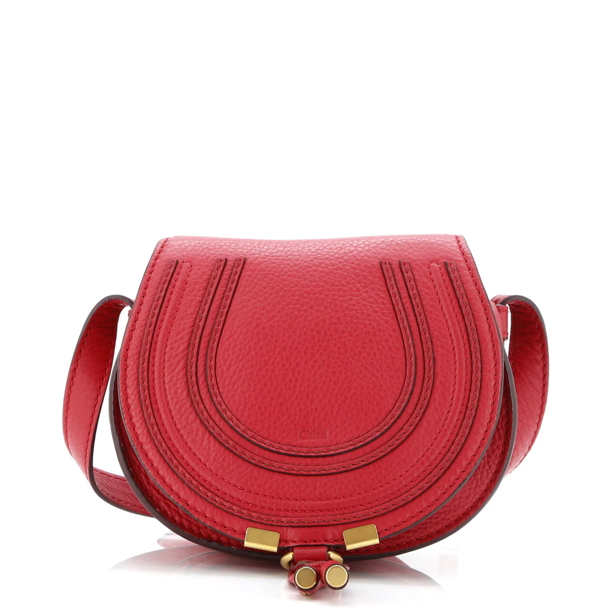 Marcie Crossbody Bag Leather Small - Deep Luxury