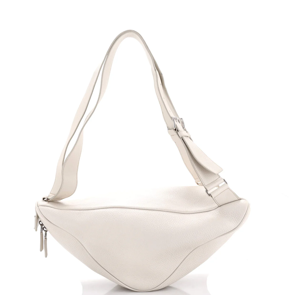 Triangle Zip Backpack Leather - Deep Luxury