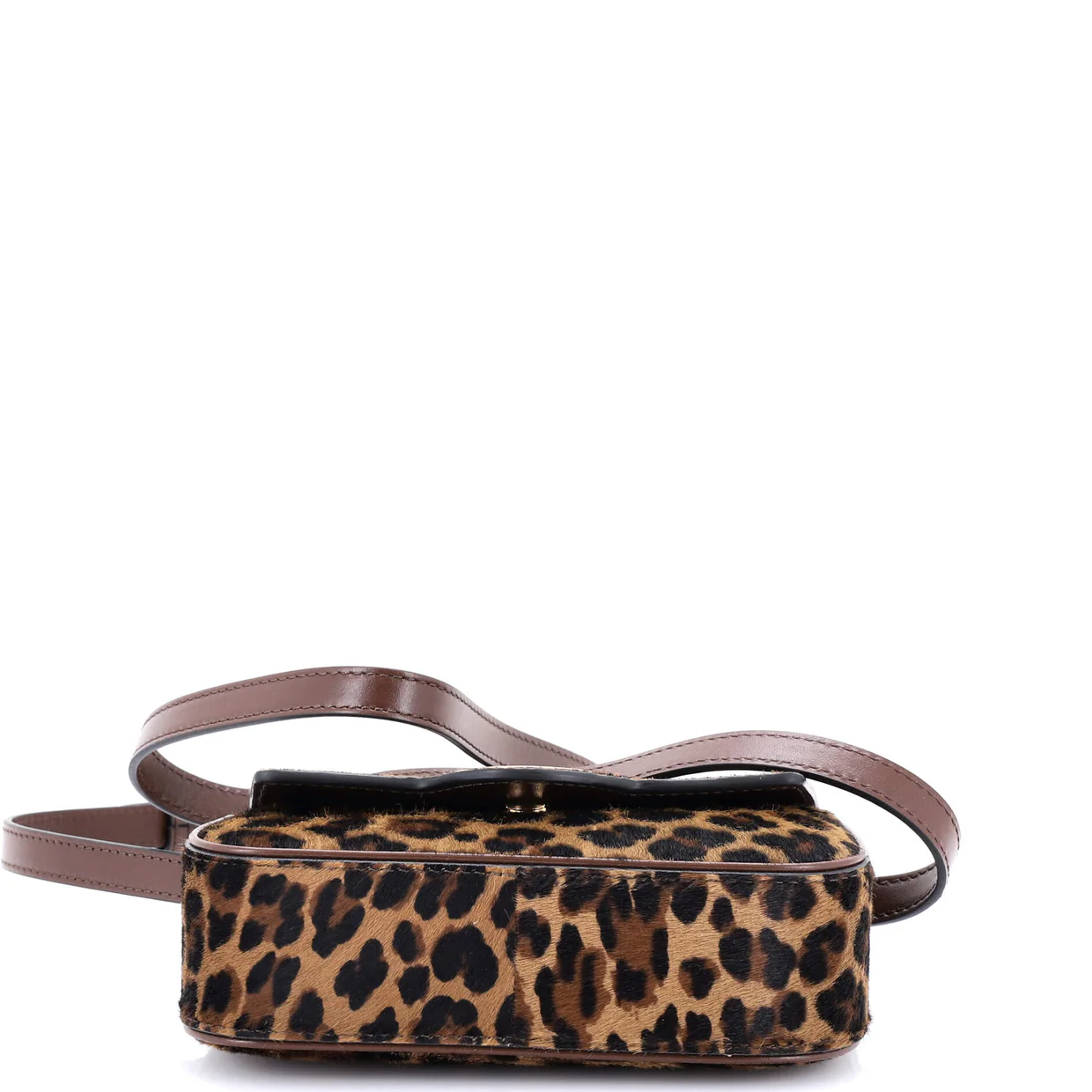 La Medusa Chain Handle Bag Printed Pony Hair Mini - Deep Luxury