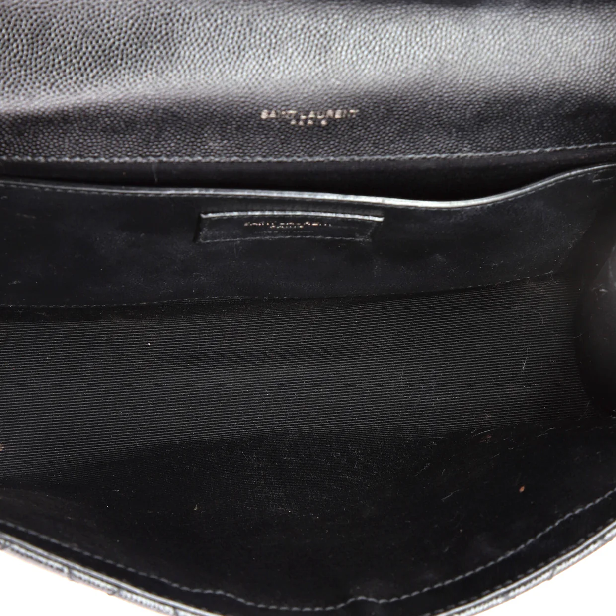 Classic Monogram Envelope Satchel Mixed Matelasse Leather Medium - Deep Luxury